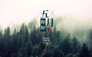 领导5月讲话稿7篇