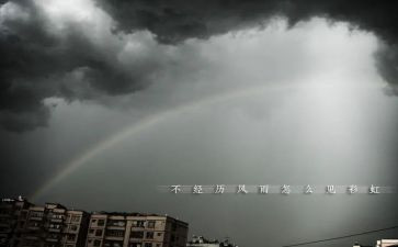 风雨中600作文模板7篇