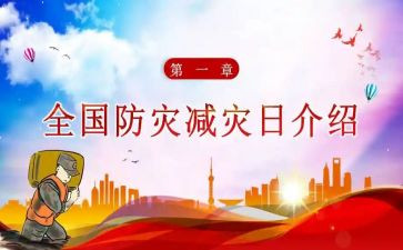 国际减灾防灾宣传活动总结范文5篇