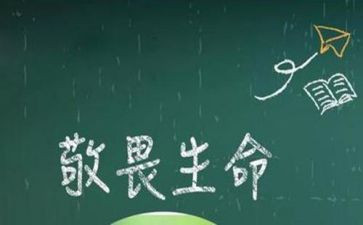 敬畏的演讲稿6篇
