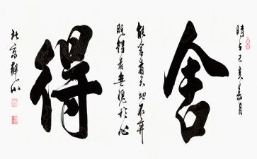 那一次的舍与得作文600字模板5篇