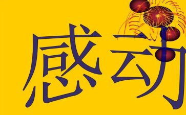 让我感动的几件事作文8篇