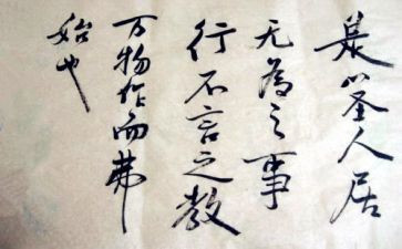 关于言与行高中作文7篇