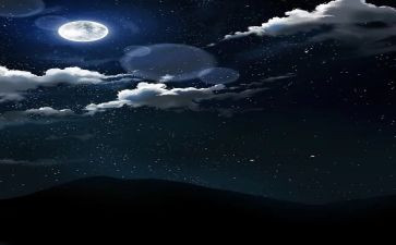 月夜作文600字6篇
