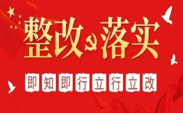 局整改报告模板6篇