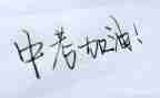 励志类的中考作文模板5篇